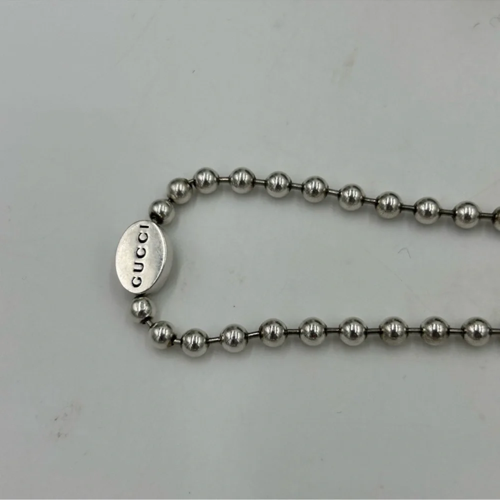 Women’s Gucci .925 sterling silver heavyweight necklace made in Italy